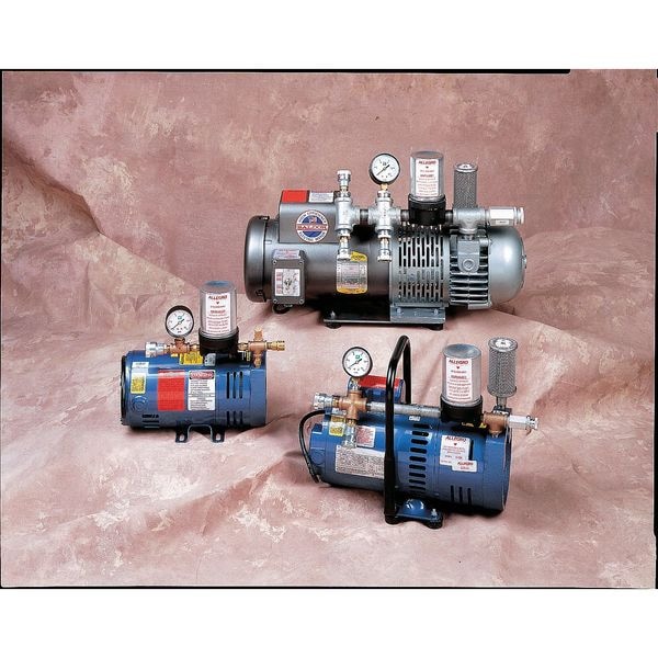 Allegro Industries Air Driven Air Pump, 0 to 15 psi, Hansen - 9850 W/3/8 HANSEN