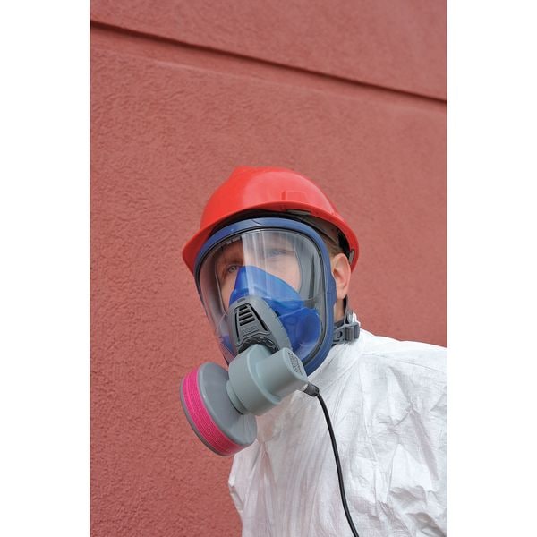 Msa Safety PAPR System, 3100, Full Facepiece, Mask-Mount, 4 Point, M - 10095182
