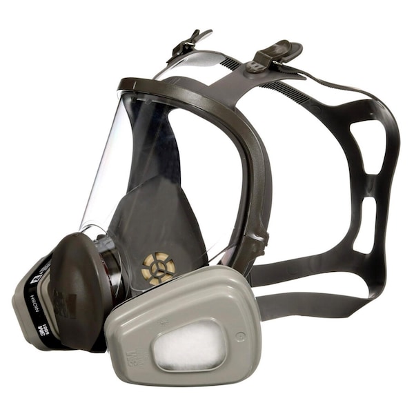 Scotch 3M P95 Paint Project Full Face Respirator Black M 1 pk - 68P71P1-DC