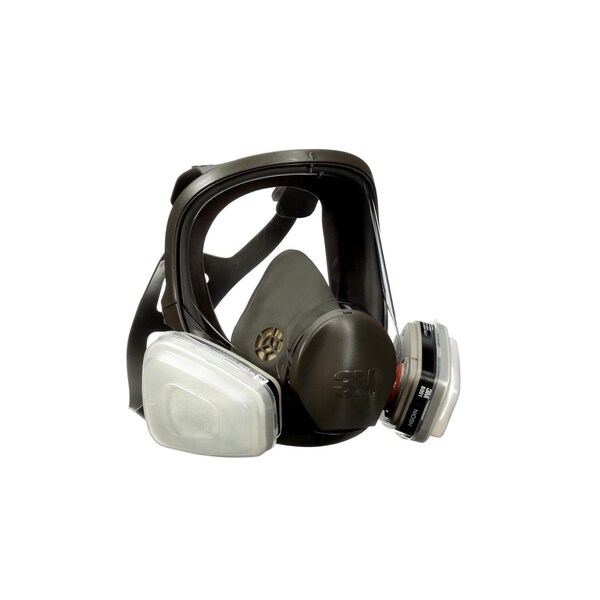Scotch 3M P95 Paint Project Full Face Respirator Black M 1 pk - 68P71P1-DC