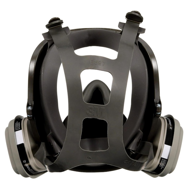 Scotch 3M P95 Paint Project Full Face Respirator Black M 1 pk - 68P71P1-DC
