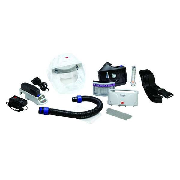 3M PAPR System Kit, Versaflo, Hood, Belt-Mount, Integrated, M/L - TR-300N+ HKL