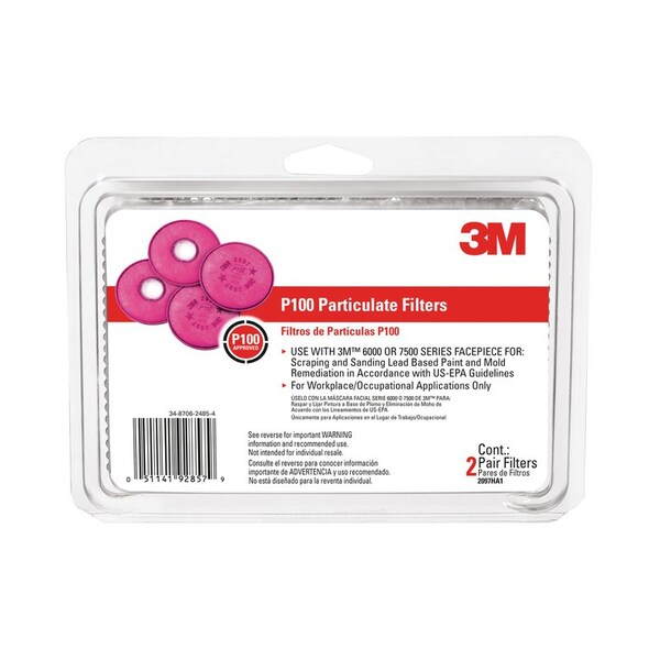 Scotch 3M P100 Paint Sanding Respirator 6000-Series - 2097H2DC