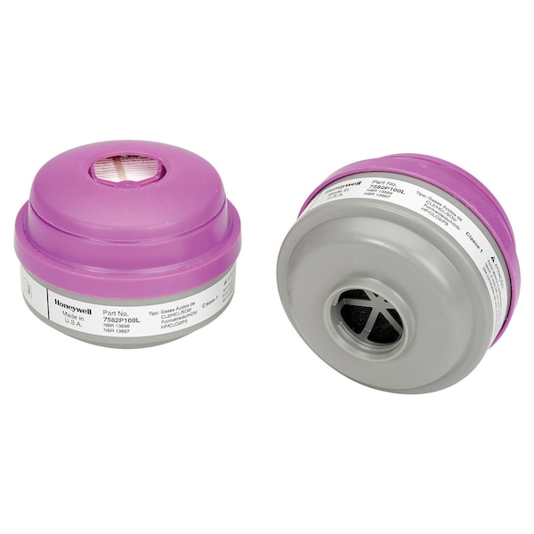 Honeywell North Combination Gas and Vapor Cartridges, 2PK - 7582P100L