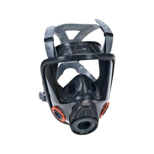 Msa Safety Full Face Respirator, Advantage 4200 Series, Not Rated, Bayonet, Size L 0 Cartridges Included - 10083790