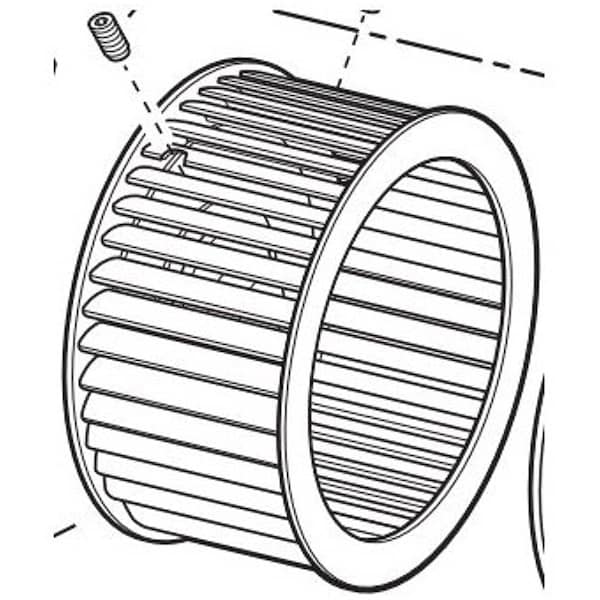Allegro Industries Fan Wheel Aluminum, 950103 - 9501-03