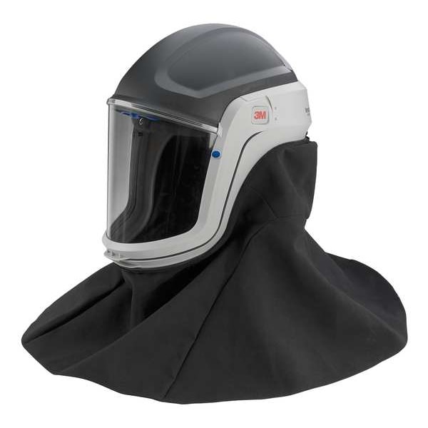 3M Helmet with Visor and Flame Resistant Shroud, Versaflo, , Universal - M-407