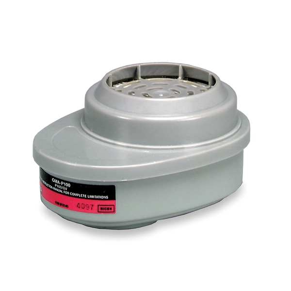 Msa Safety Combination Cartridge/Filter, Advantage, Black, Magenta, Bayonet - 815362