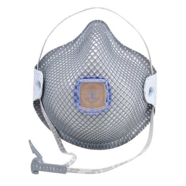 Moldex Disposable Respirator, R95, Molded, Dual, Non-Adjustable, Molded Nose Bridge, M - 2740R95