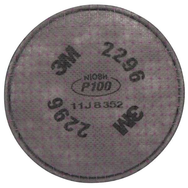 3M Filter, 6000, Magenta, Bayonet, 3M(TM) Half and Full Respirators - 2296
