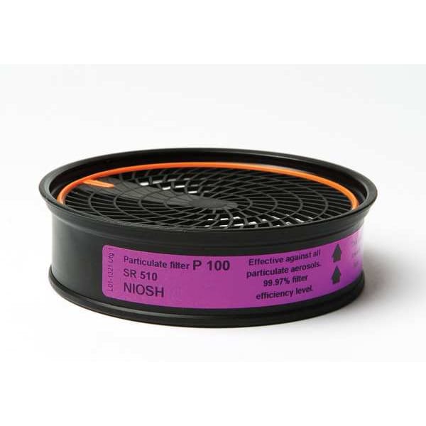 Sundstrom Safety Filter, Magenta, Push to Connect, Mfr. Model No. SR 500, 9143-E-156, H06-0721, H06-0821, H06-0921 - SR 510
