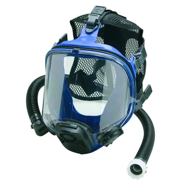 Allegro Industries Full Face Respirator, 9902 Series, Not Rated, Size M 0 Cartridges Included - 9902