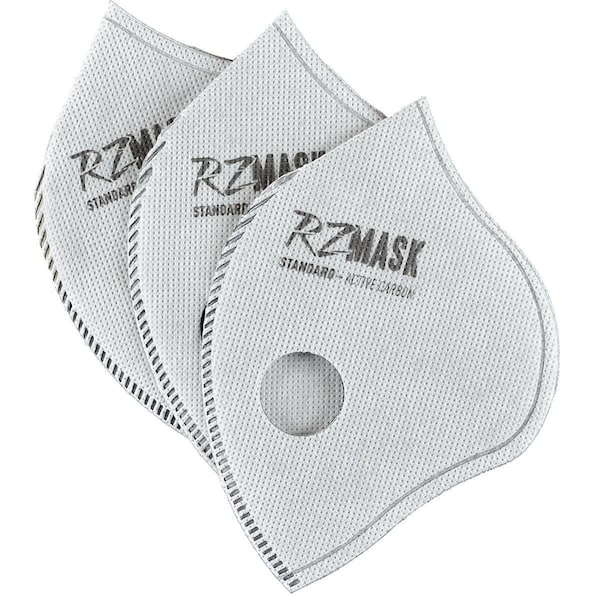 Rz Industries RZ Mask Filters - F1 Standard Active Carbon, 3 pack - 82811