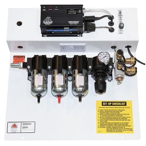 Air Systems Intl Breathing Air Filtration System, 125 psi - BB50-COPM