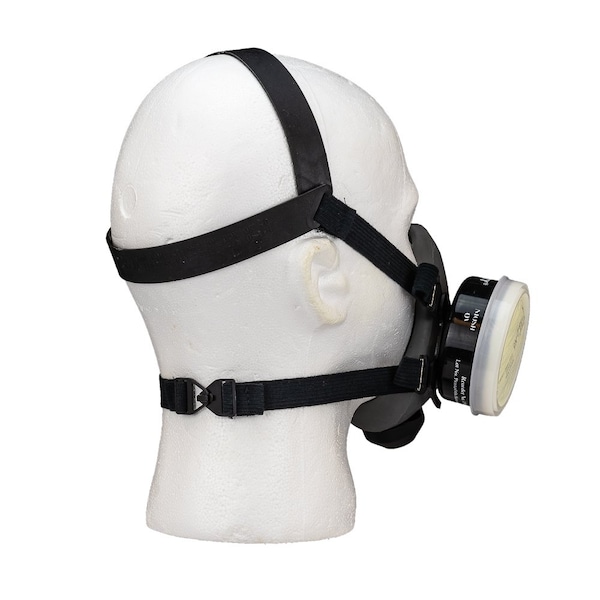 Forney Multi-Purpose Vapor Dual Cartridge Half Mask Respirator - 55907