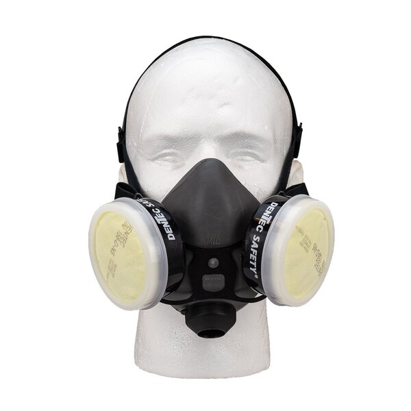 Forney Multi-Purpose Vapor Dual Cartridge Half Mask Respirator - 55907