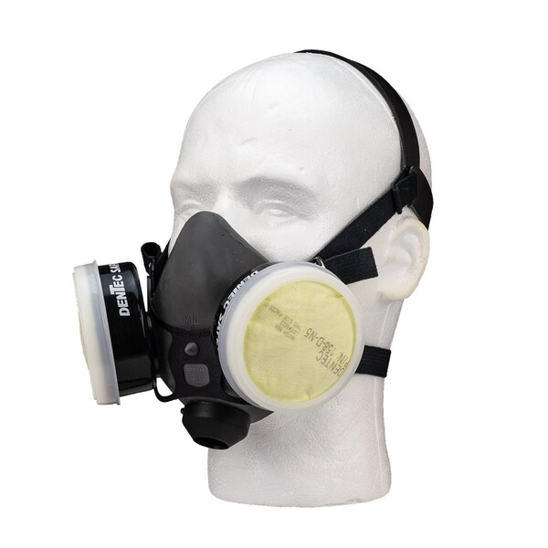 Forney Multi-Purpose Vapor Dual Cartridge Half Mask Respirator - 55907