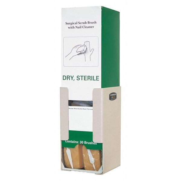 Bowman Dispensers Brush Dispenser, 1 Compartments, Beige - CL006-0212