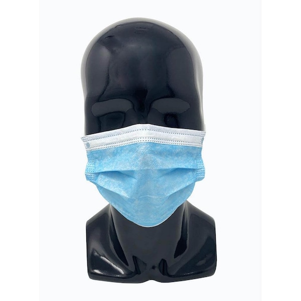 Umbo White Face Masks with Ear Loop HD, 500/CS, 500PK - H205HD-W