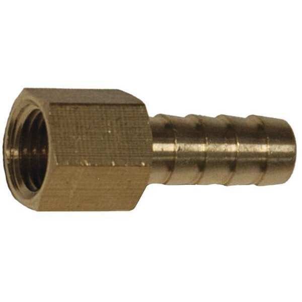 Air Systems Intl 1/8 Fpt X 3/16 Hose Barb - Brass - BR23FHB