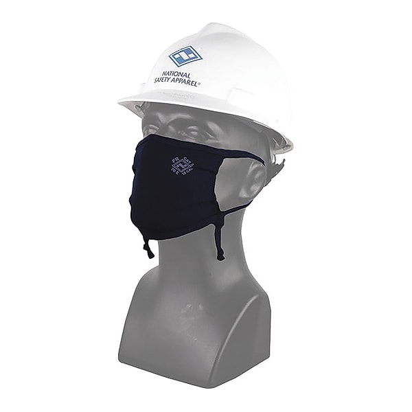 National Safety Apparel Disposable Face Mask, 2-Ply, Navy, Universal - MASK2A-FK
