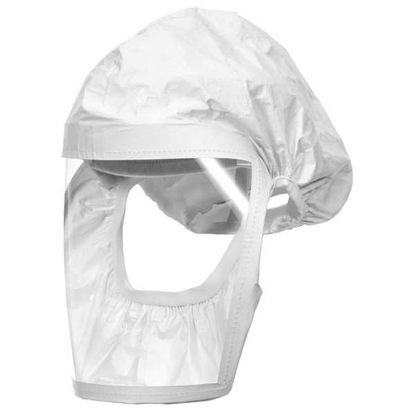 Msa Safety Low Profile PAPR Hood, Optimair TL - 20 Pack, White - 10215120