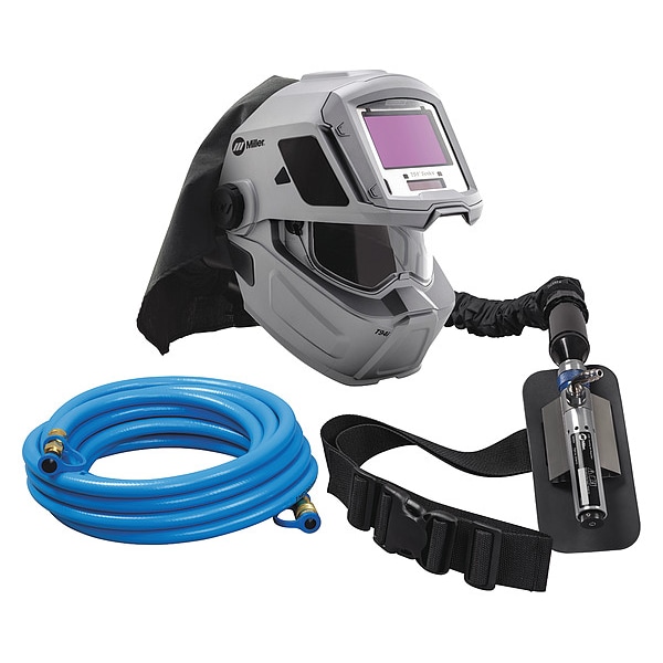 Miller Electric Half Mask Respirator, Universal, 61 psi, Couplers: Hansen - 951800
