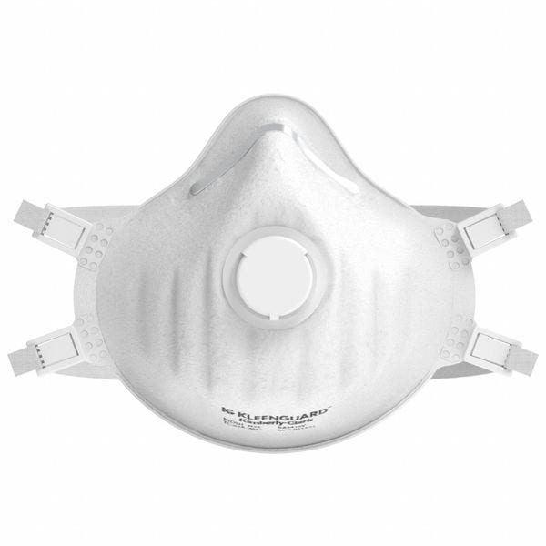 Kleenguard Particulate Respirator, N95, Molded, Adjustable, Molded Nose Clip, Universal - 54628