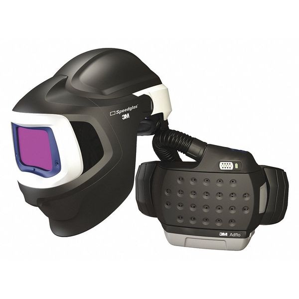 3M Speedglas Welding PAPR System, Speedglas, Helmet, Belt-Mount, Adjustable, Universal - 37-1101-30ISW