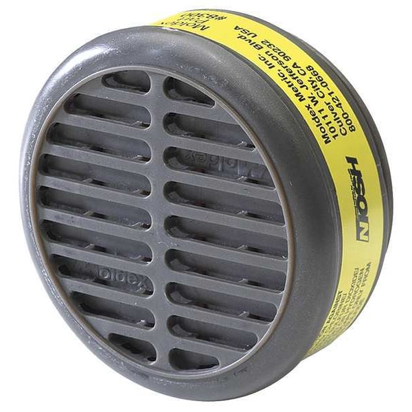 Moldex Cartridge, 8000, Yellow, Snap-In Gasket, Moldex 8000 Series - 8300