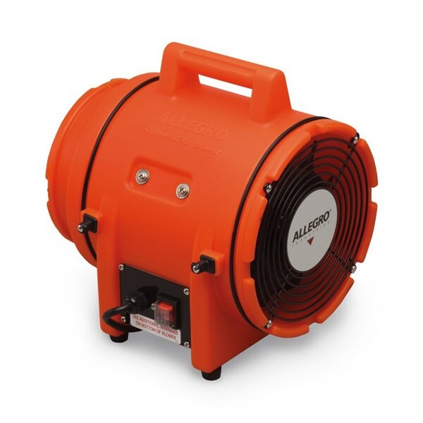Allegro Industries 8In Axial Ac Plastic Blower 220V50, 9533E - 9533-E