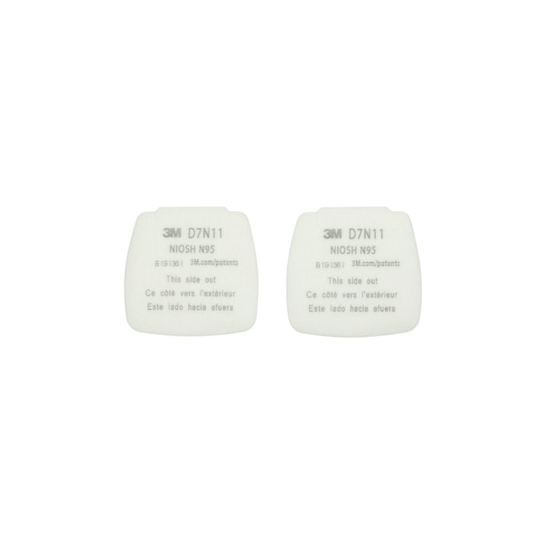 3M Filter, D7000, White, Push to Connect, 3M(TM) Secure Click(TM) D8000 Series Cartridges - D7N11