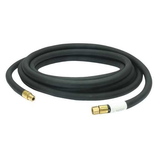 Honeywell North Breathing Air Hose, 25 Ft., 1/2" I.D., Black. For Use With Cf1000 And Cf2000 Series Airline Assemblies 998025 - 998025