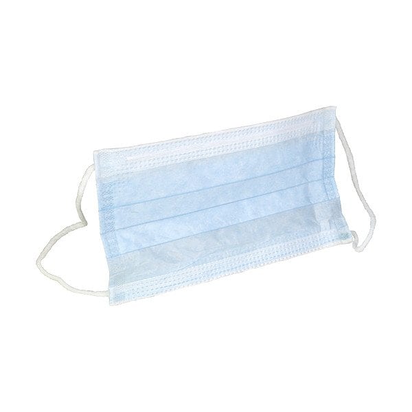Kimtech Disposable Respirator, Flat-Fold, Dual, Non-Adjustable, Metal Nose Clip, Universal, 50 PK - 62692