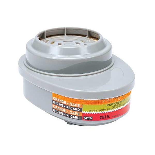 Msa Safety Combination Cartridge/Filter, Advantage, Magenta, Olive, Bayonet - 815368