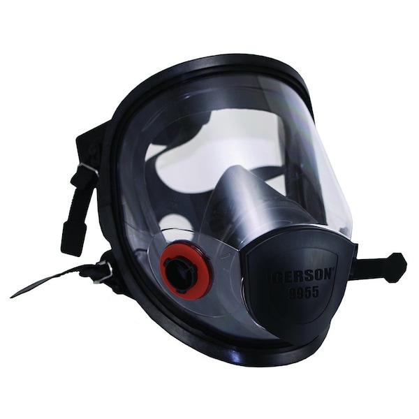 Gerson Full Face, Silicone Respirator, High Clarity, High Impact, 2PK - 089955
