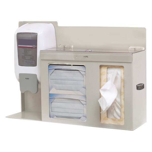 Bowman Dispensers Respiratory Hygiene Station, 5-29/64inD - FD-112
