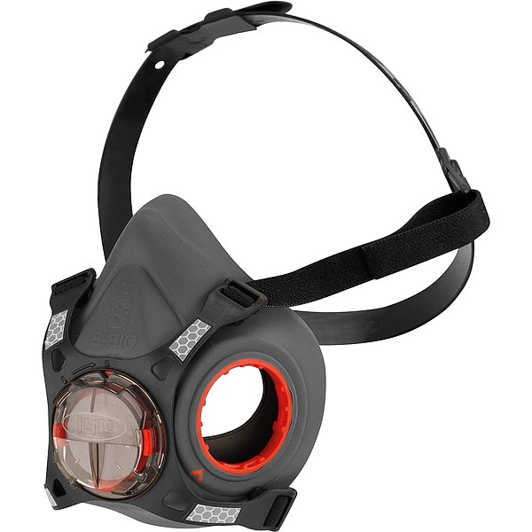 Pip Half Mask Respirator, P100, Bayonet, Size S Not Applicable Cartridges Included - 272-RPRF8810