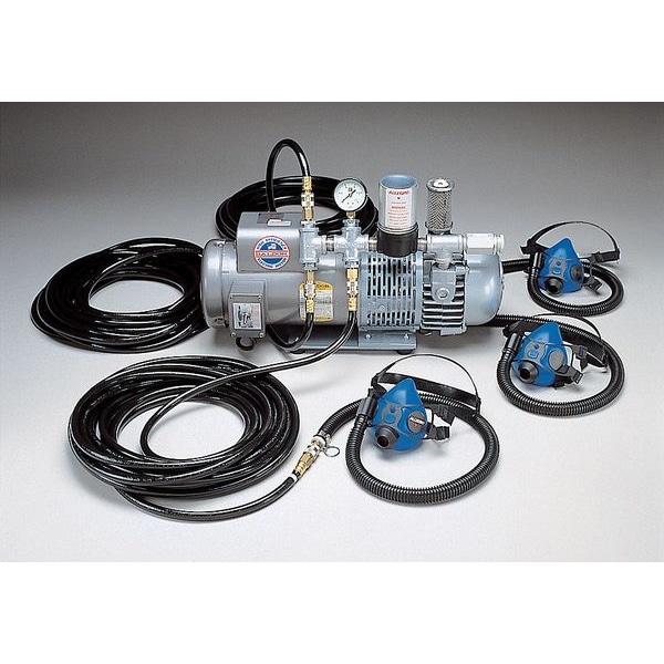 Allegro Industries Supplied Air Pump Package, 3 Ppl, 1-1/2 HP - 9215-03