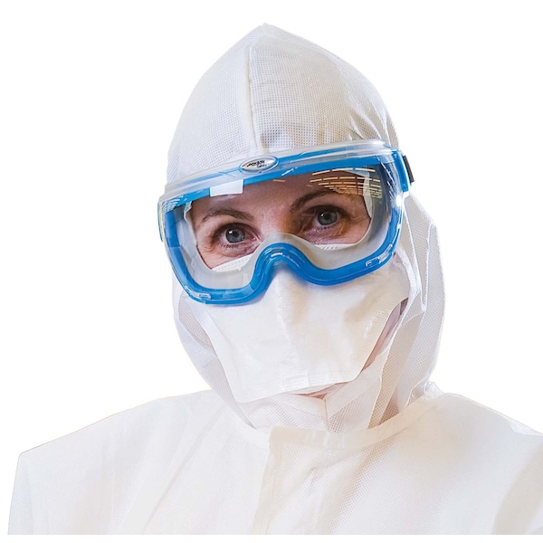 Kimtech Disposable Respirator, Flat-Fold, Dual, Non-Adjustable, Metal Nose Clip, Universal, 20 PK - 62483