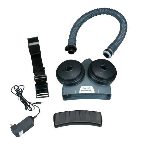 Msa Safety PAPR System, Hood, Belt-Mount, Lithium Ion - 10081117