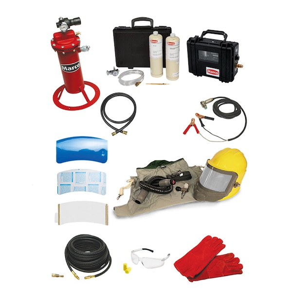 Marco Full Abrasive Blast Respirator Package - 10103909