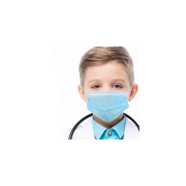 Zoro Select Kids Face Masks3Ply Blue Single Mask - 3PLYKIDSM