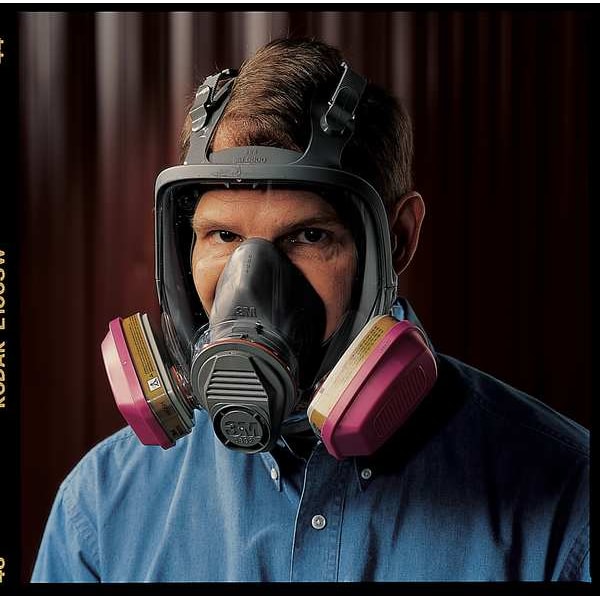 3M Lens Covers, Polyester Film, Attach to PAPR Faceshield, 1 in H x 8.5 in W, 100 Per Pack - 6885