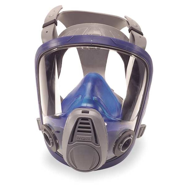 Msa Safety Full Face Respirator, Advantage 3200 Series, Not Rated, Bayonet, Size M 0 Cartridges Included - 10031309