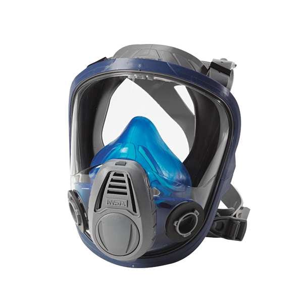 Msa Safety Full Face Respirator, Advantage 3200 Series, Not Rated, Bayonet, Size M 0 Cartridges Included - 10028995
