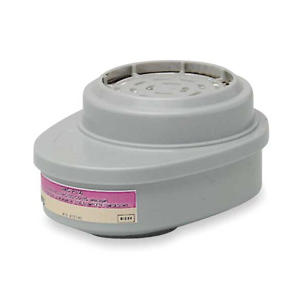 Msa Safety Combination Cartridge/Filter, Advantage, Magenta, Yellow, Bayonet - 815364