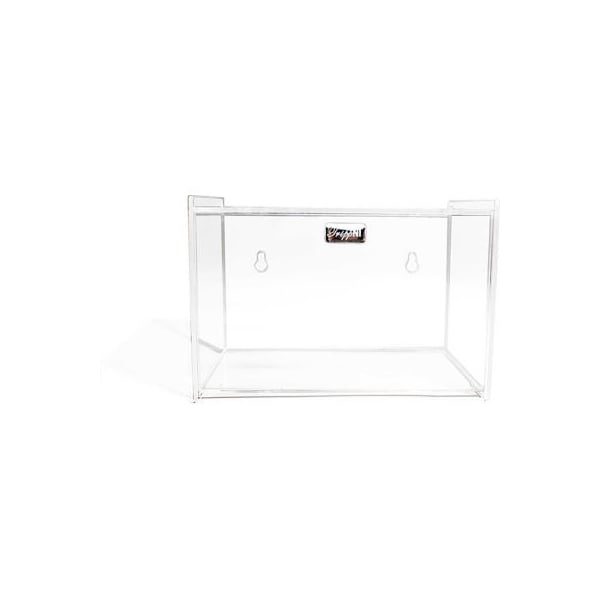Trippnt TrippNT Single Face Mask Holder, Acrylic, Clear, 7-1/2"W x 4-3/4"H x 5-1/4"D - 50854