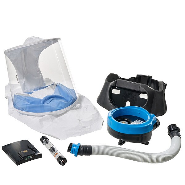 Bullard PAPR System Kit, Full Hood, Belt-Mount, Universal - EVAHLSTLN2KNC