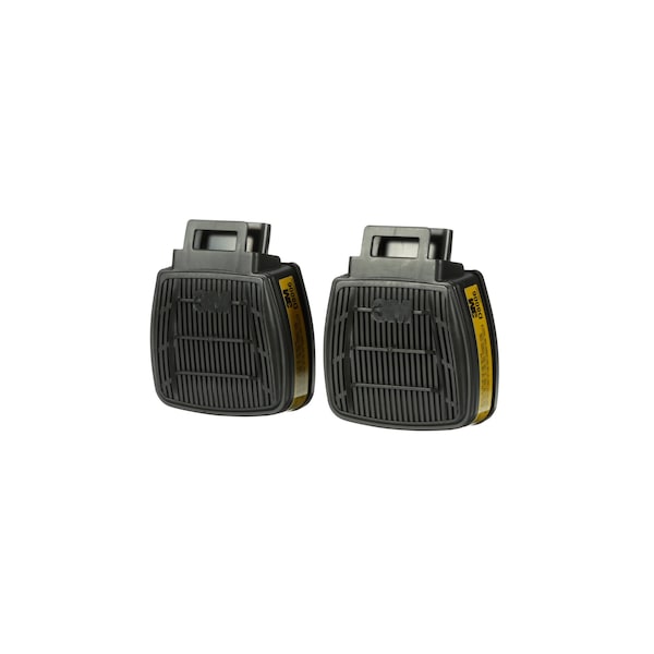 3M Cartridge, D8000, Olive, Push to Connect, 3M(TM) Secure Click(TM) Facepieces - D8006